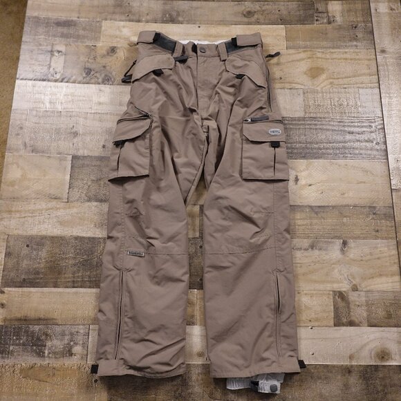 Turbine FDGB Snowboard Pants men's small taupe - Picture 1 of 14